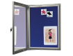 Felt Wall Mount Lockable Notice Boards