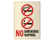 No Smoking / Vaping Bar Sign