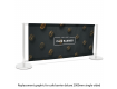 Deluxe Cafe Barrier Replacement Graphic Single Sided