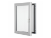 Silver Lockable Poster Display Cases / Menu Display Cases