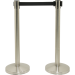 Set of 2 Retractable Belt Barrier Posts