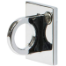 Chrome Rope Barrier Wall Bracket