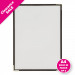 A4 Size Crystal Clear Transparent Single A4 Menu Holders / Covers. Pack of 3