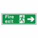 Fire Exit Sign Right