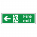Fire Exit Sign Left