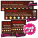 Ask before you eat. Food allergy awareness sticker pack