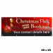 Red Personalised Christmas Party Banners