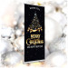Merry Christmas Pop Up Banners 850x2000mm