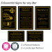 Traditional Bar Licensing Sign Pack