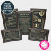 Framed Traditional Bar Licensing Sign Pack