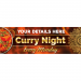 Curry Night Pub Banner