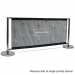 Deluxe Café Barrier 2000mm Full Kit