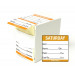 Saturday Day Dot Food Labels - 50x50mm