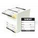 50x50mm Sunday Day of the Week Use by food rotation label. 500 per roll
