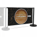 Economy Café Barrier 1500mm Extension Kit