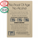 No Proof Of Age, No Alcohol Bar Sign