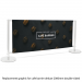 Deluxe Cafe Barrier Replacement Graphic Double Sided