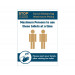 Maximum of 2 persons to use these toilets at a time Social Distancing Wall mounted Toilet Sign