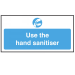 Use the Hand Sanitiser Sign