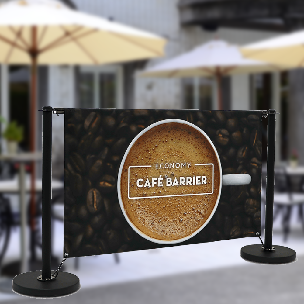 Cafe Barrier Black