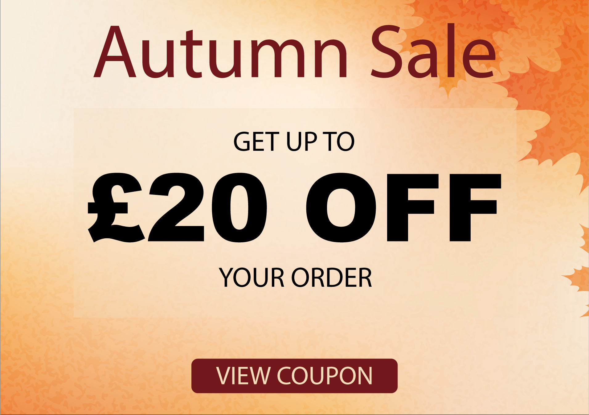 Autum Sale Offer