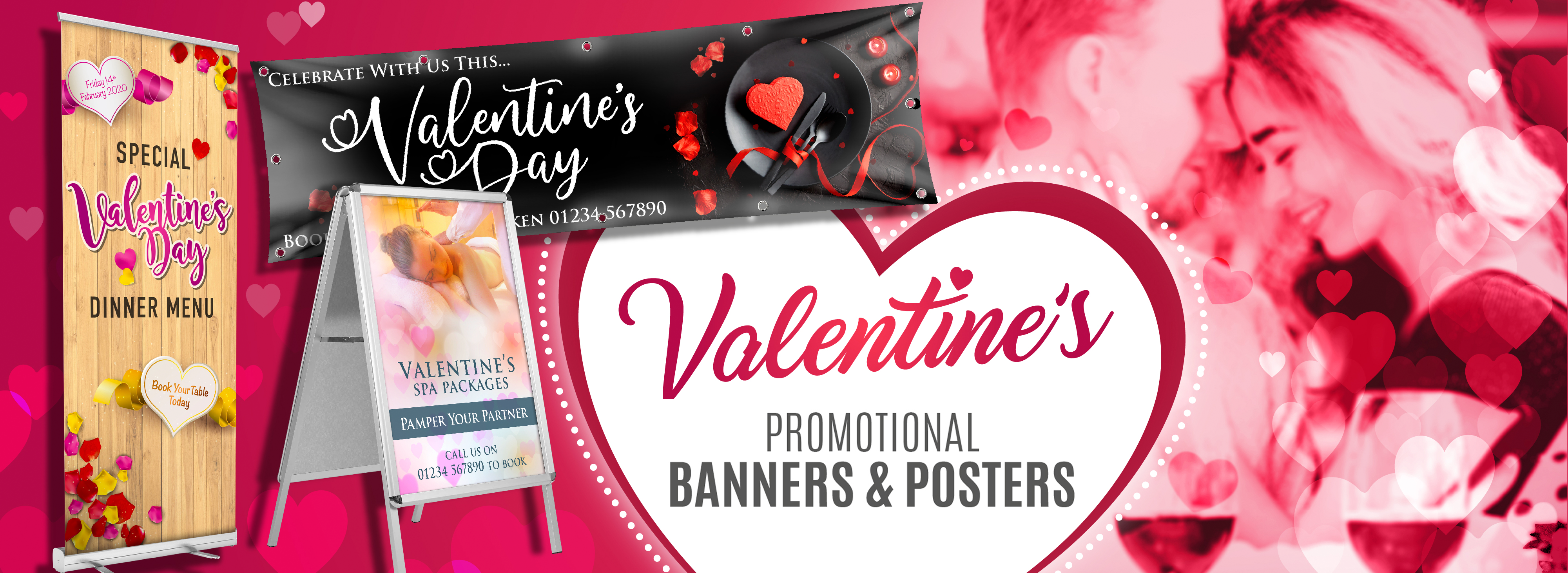 Valentines Day Promotional Material