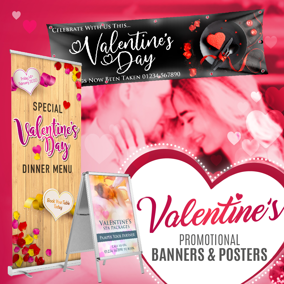 Valentines Day Promotional Material