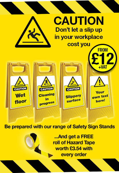 Safety Sign Floor Stand
