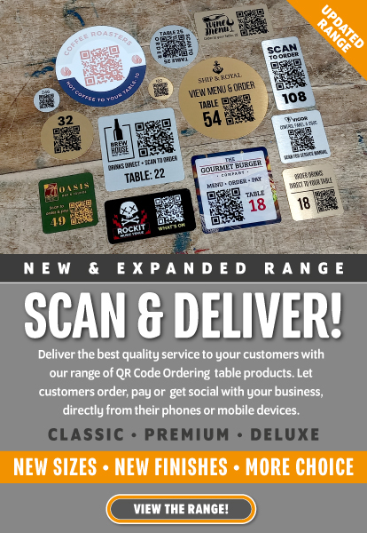 NEW QR Code Ordering Range