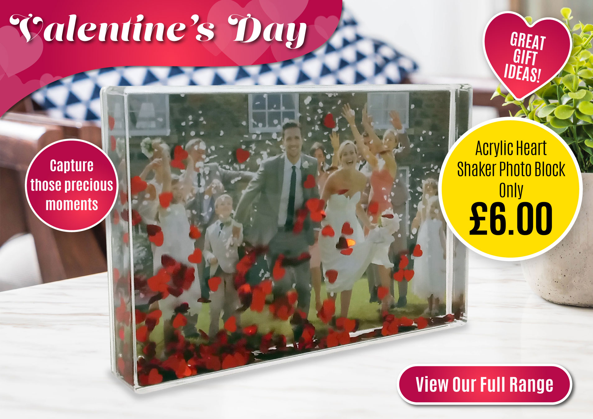Heart Shaker Photo Block