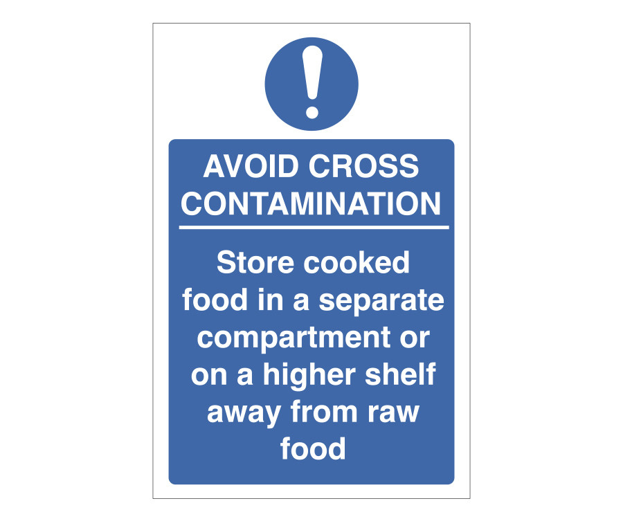 Avoid Cross Contamination Notice