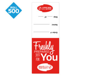 Takeaway Food Safe Delivery Labels