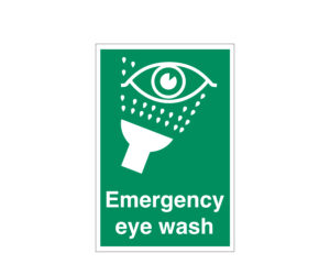 Emergency Eye Wash Notice
