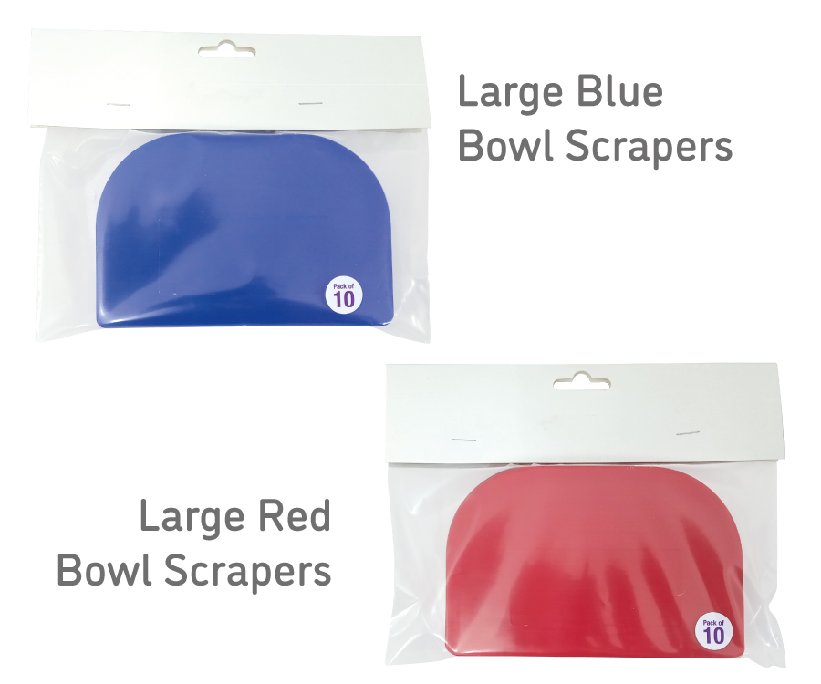 Large Multi-Purpose Bowl Scrapers