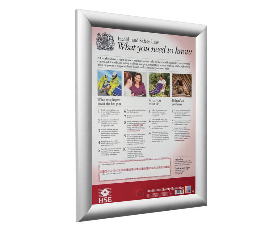 UK Health & Safety Law Poster - Image 2