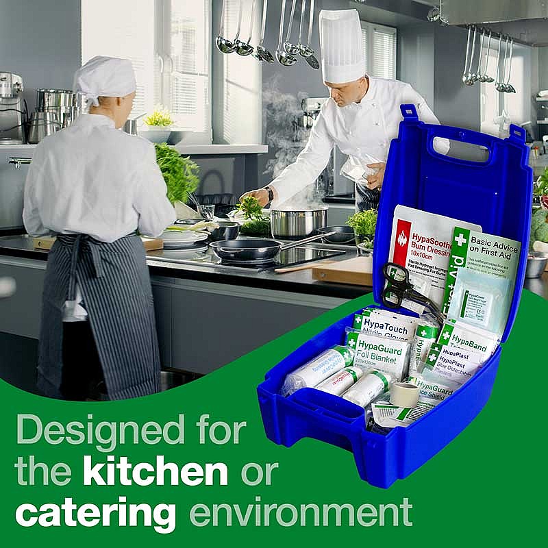 Catering First Aid Kit (Small), British Standard Compliant - Image 4