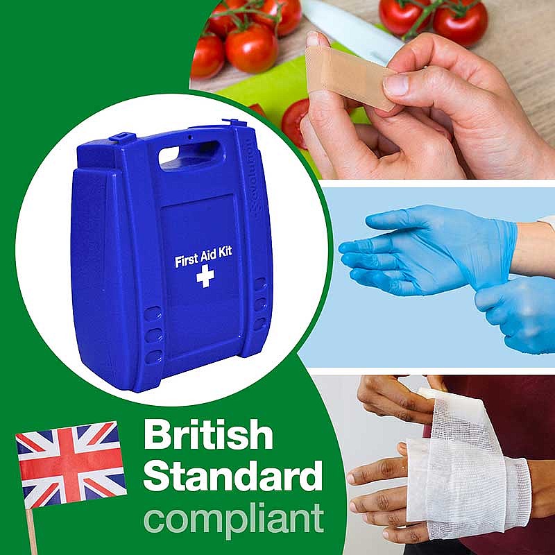 Catering First Aid Kit (Small), British Standard Compliant - Image 5