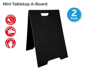 Mini Table Top A-Board Message Board