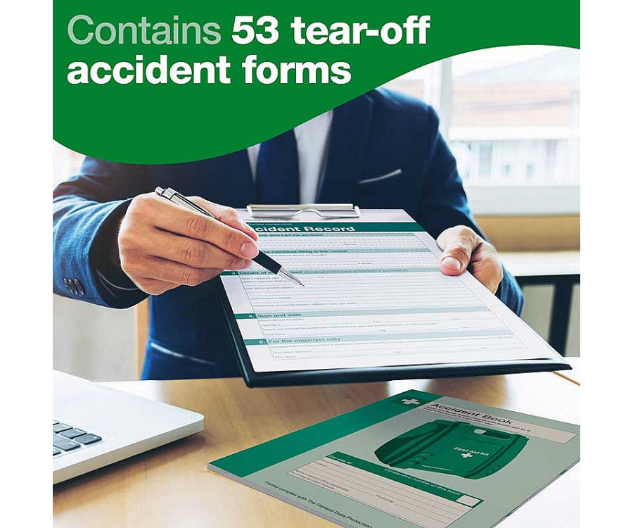 accident book tear off page