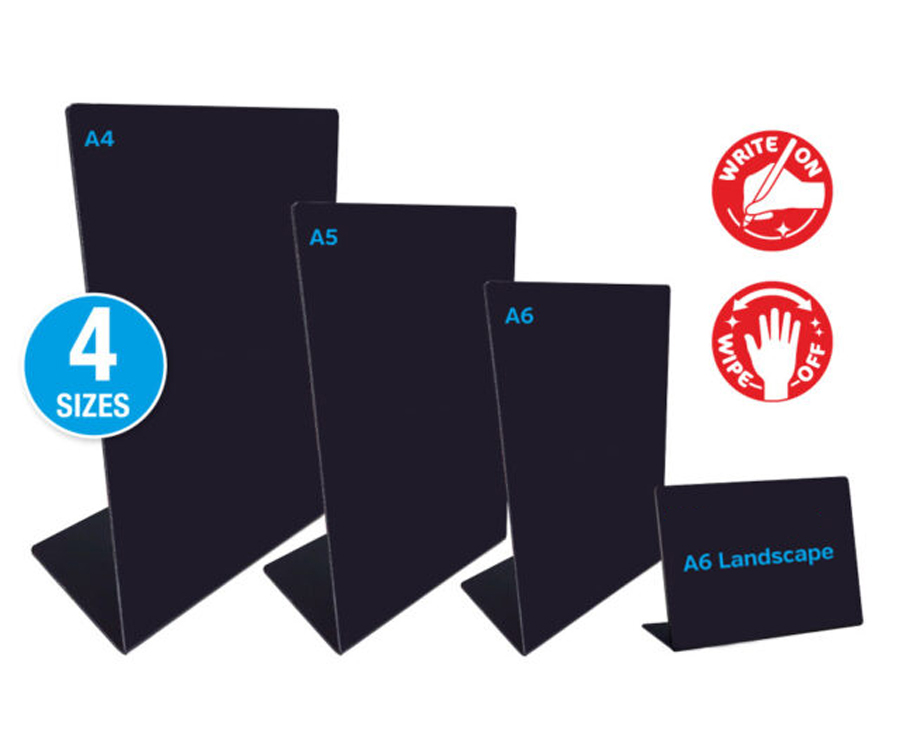 Single Sided Table Top Message Boards