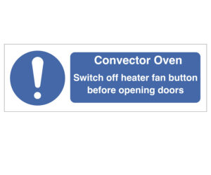 Convector oven Notice