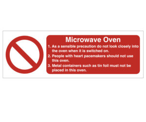 Microwave Oven Notice