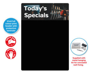 Todays Specials Bar Message Board