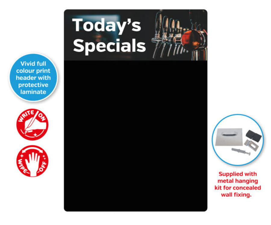 Todays Specials Bar Message Board