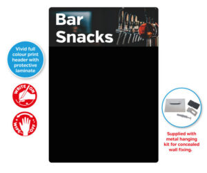 Bar Snacks Message Board