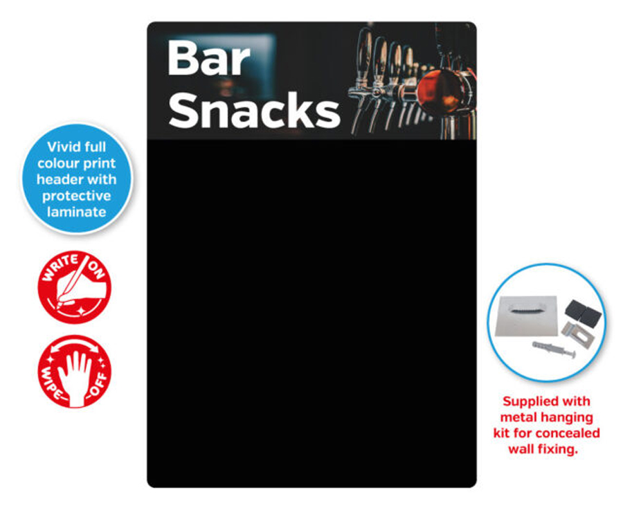Bar Snacks Message Board