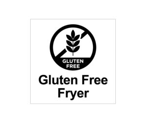 Gluten Free Fryer Notice