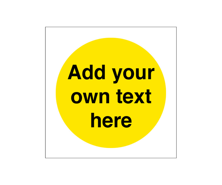 Hazard & Warning Create your own Catering Sign