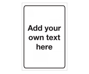 Create your own Catering Sign