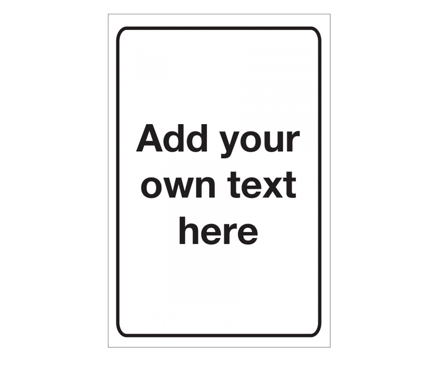 Create your own Catering Sign